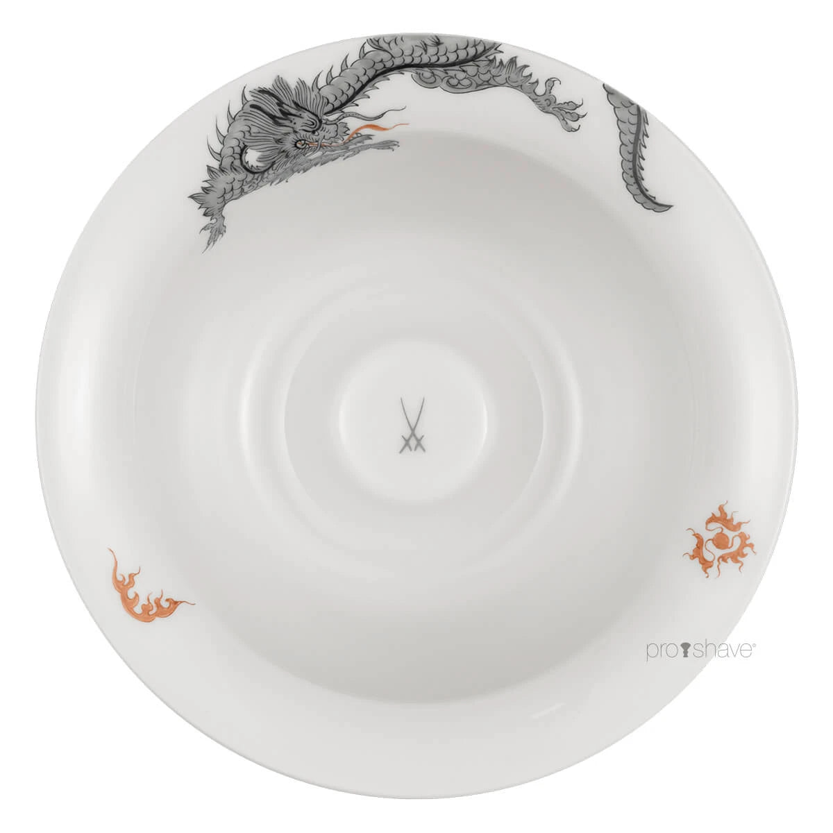 Shaving bowl, Ming Dragon, Meissen Porcelain