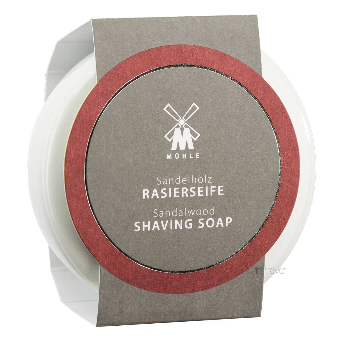 Shaving soap in porcelain bowl, Sandalwood, 65 gr.