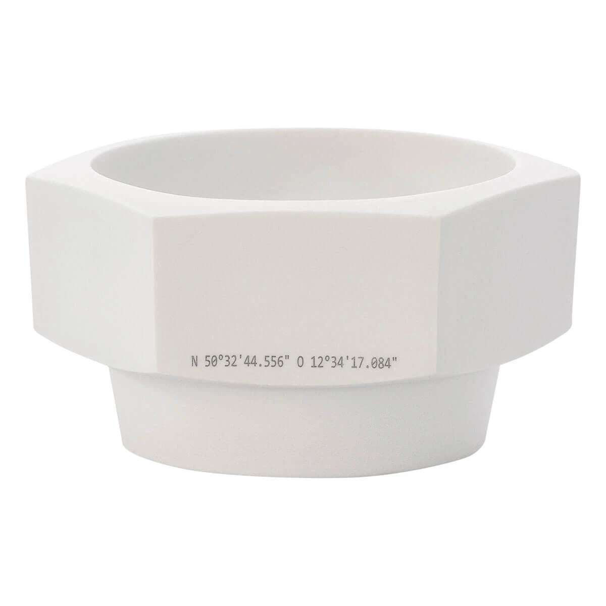 Soap dish, Hexagon, White