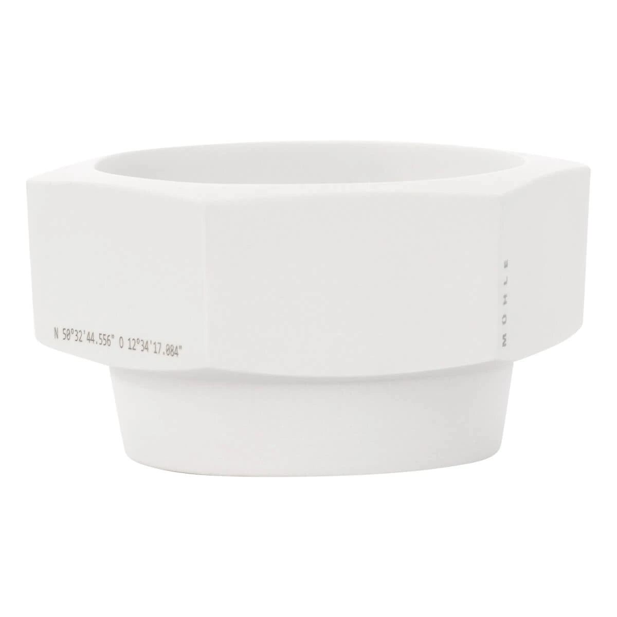 Soap dish, Hexagon, White