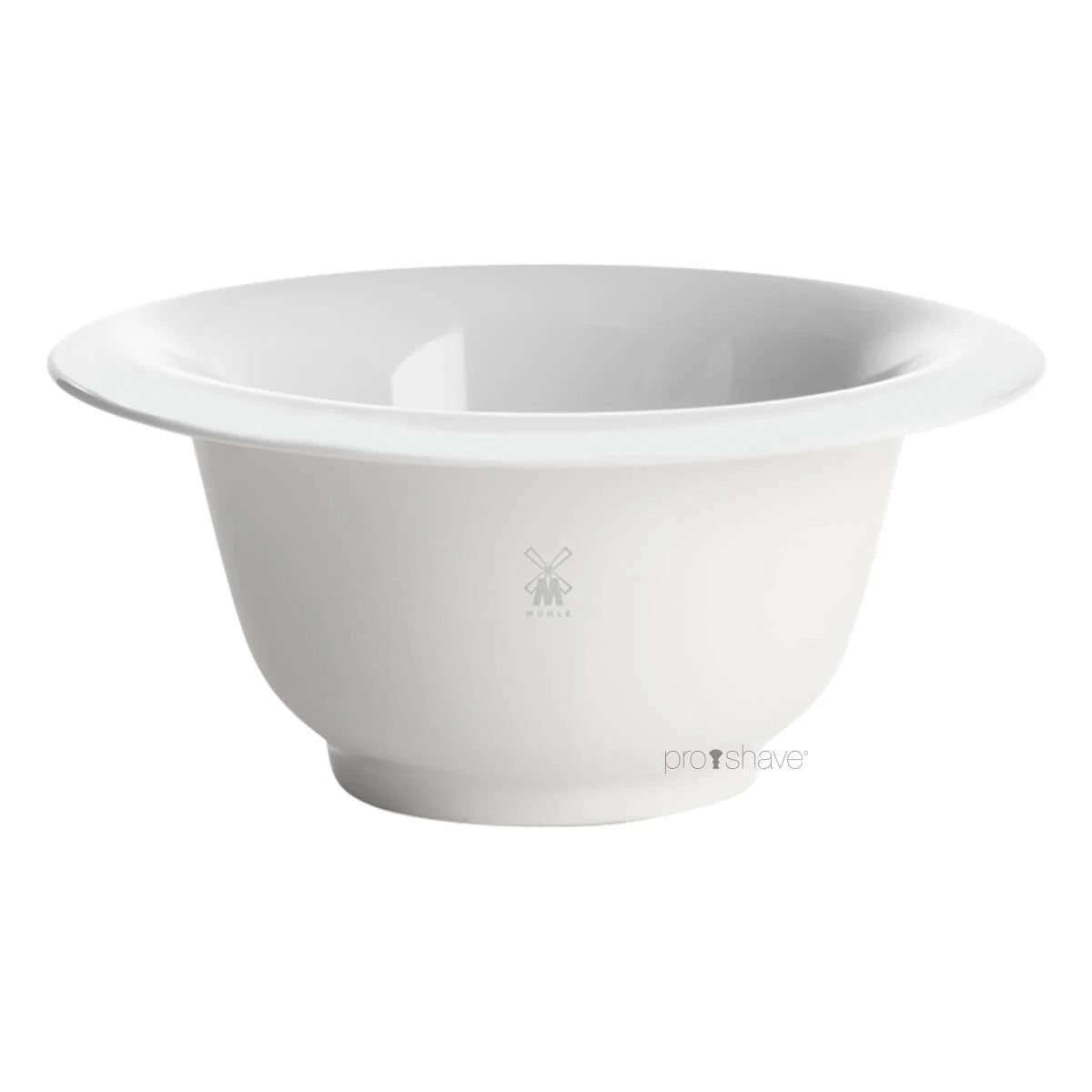 Shaving bowl in porcelain, White, Ø12