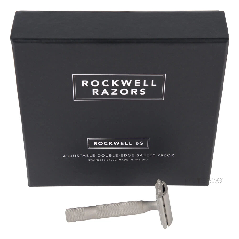 6S Adjustable DE razor, Stainless steel