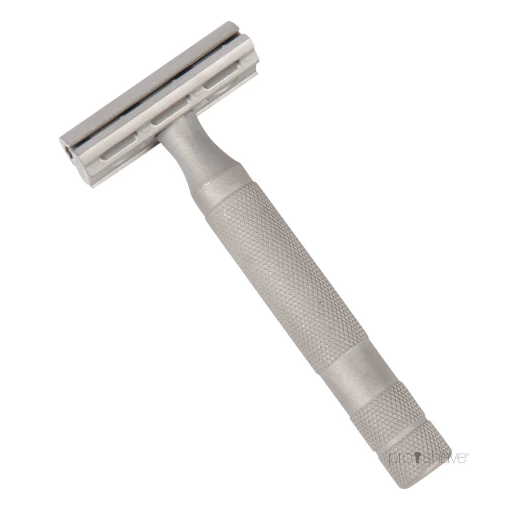 6S Adjustable DE razor, Stainless steel