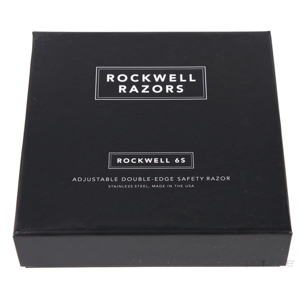 6S Adjustable DE razor, Stainless steel