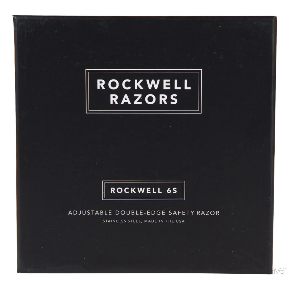 6S Adjustable DE razor, Stainless steel