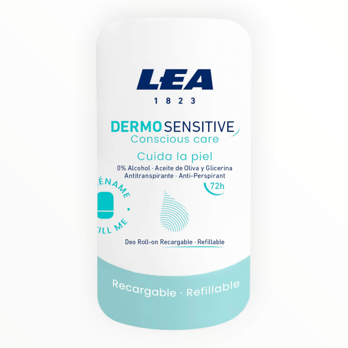 Gift Set with Refillable Roll-On Deodorant + Refill, Dermo Sensitive