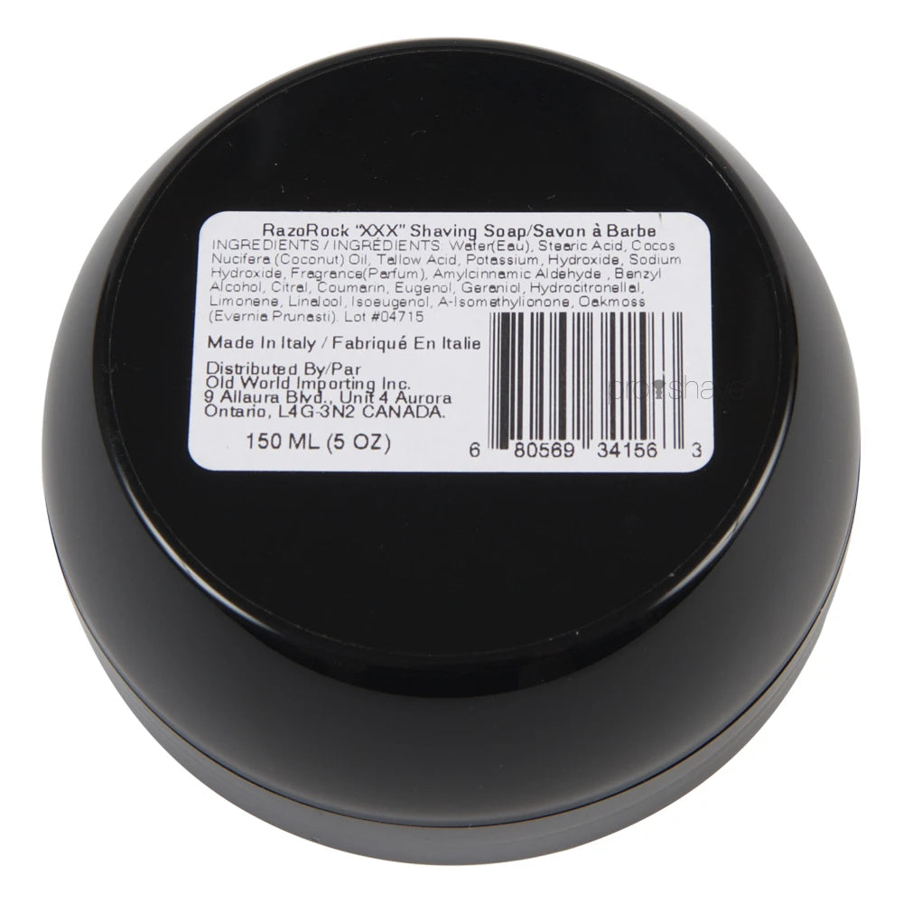 XXX Shaving Soap, 150 ml.