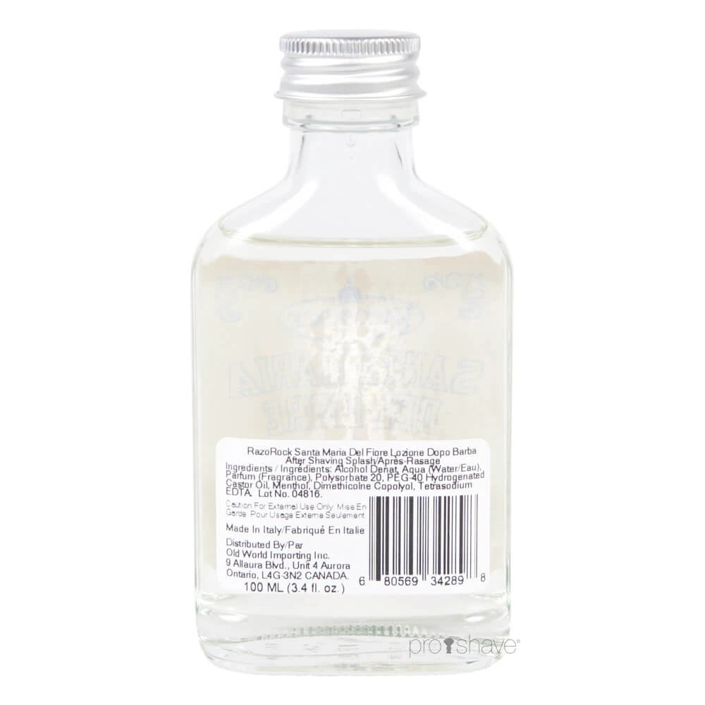 Santa Maria del Fiore Aftershave Splash, 100 ml.