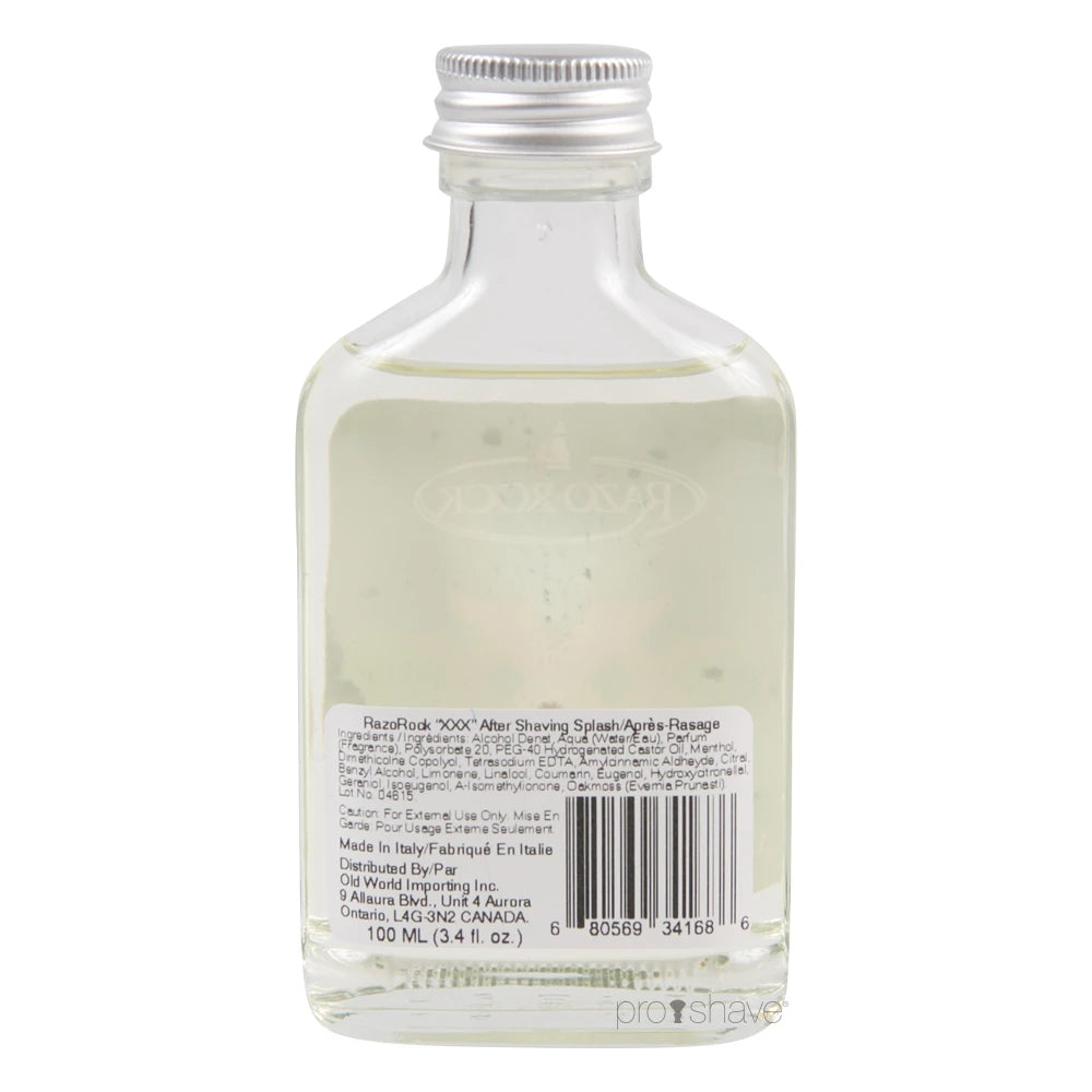 XXX Aftershave Splash, 100 ml.