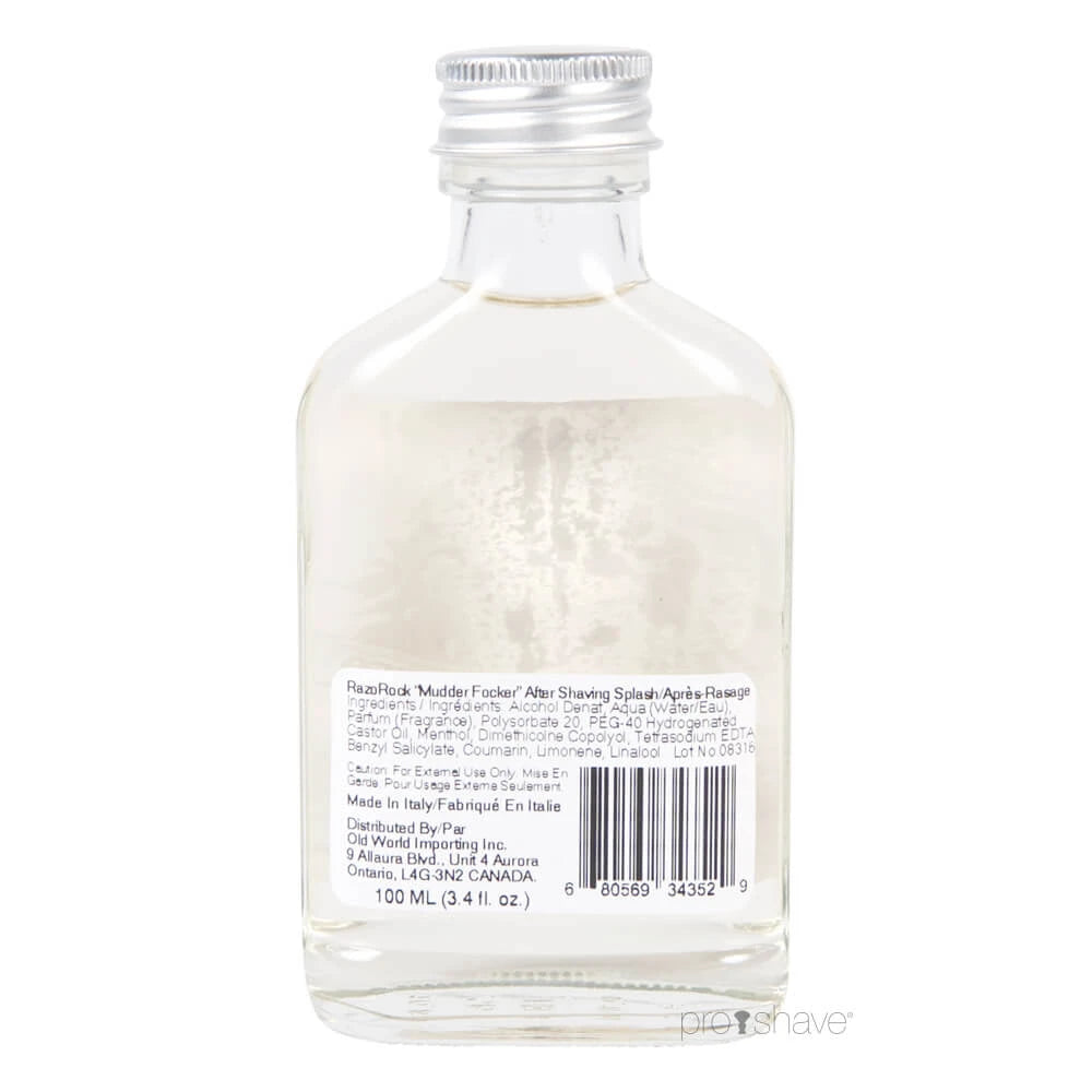 Mudder Focker Aftershave Splash, 100 ml.