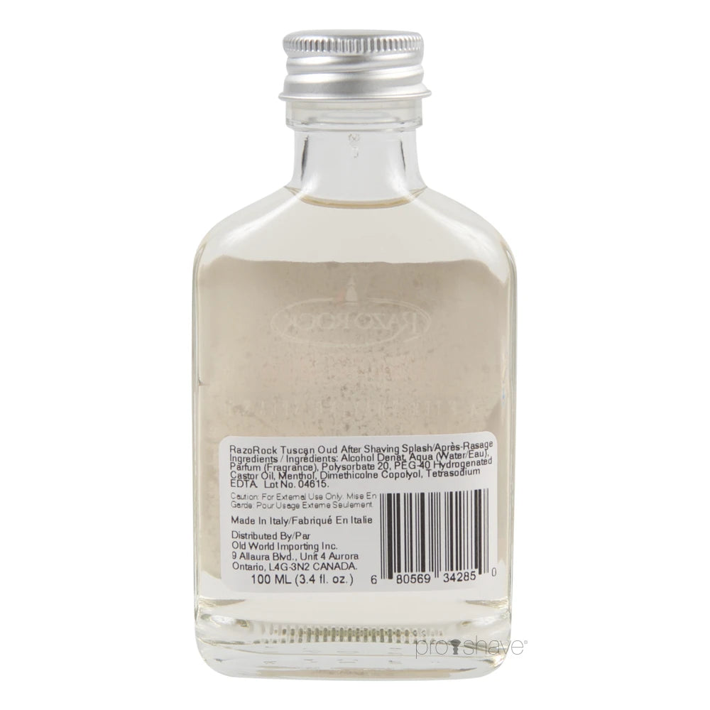 Tuscan Oud Aftershave Splash, 100 ml.