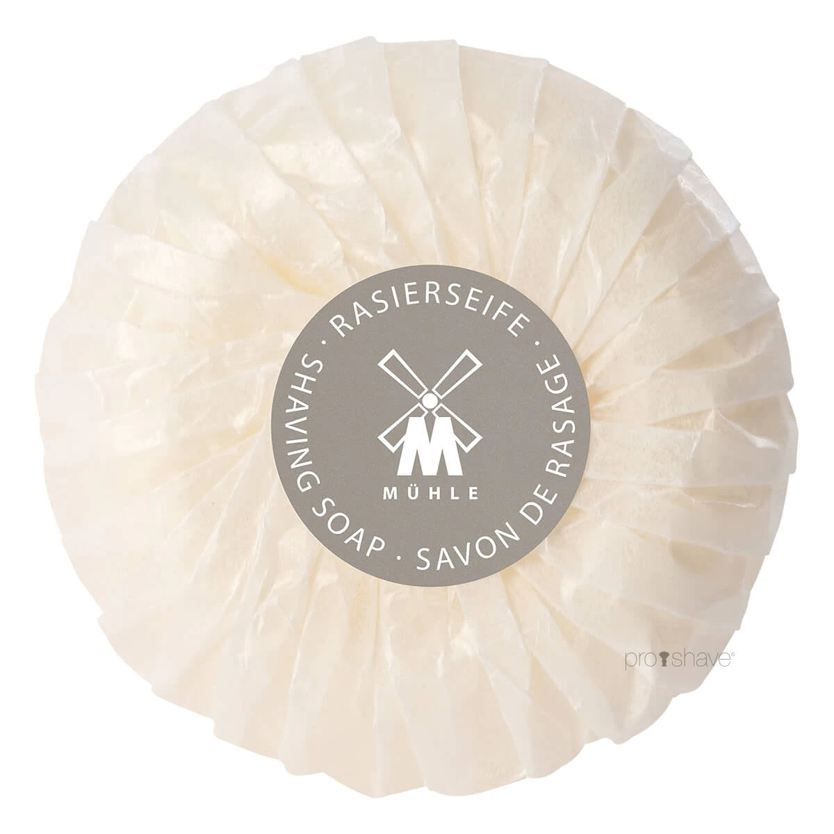 Shaving soap in wooden bowl, Sea buckthorn, 65 gr.