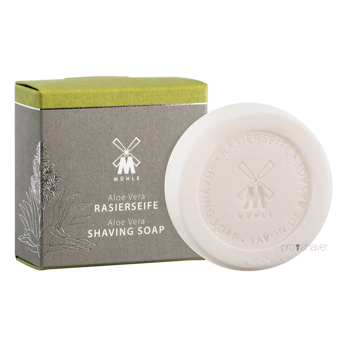 Shaving soap, Aloe Vera, 65 gr.