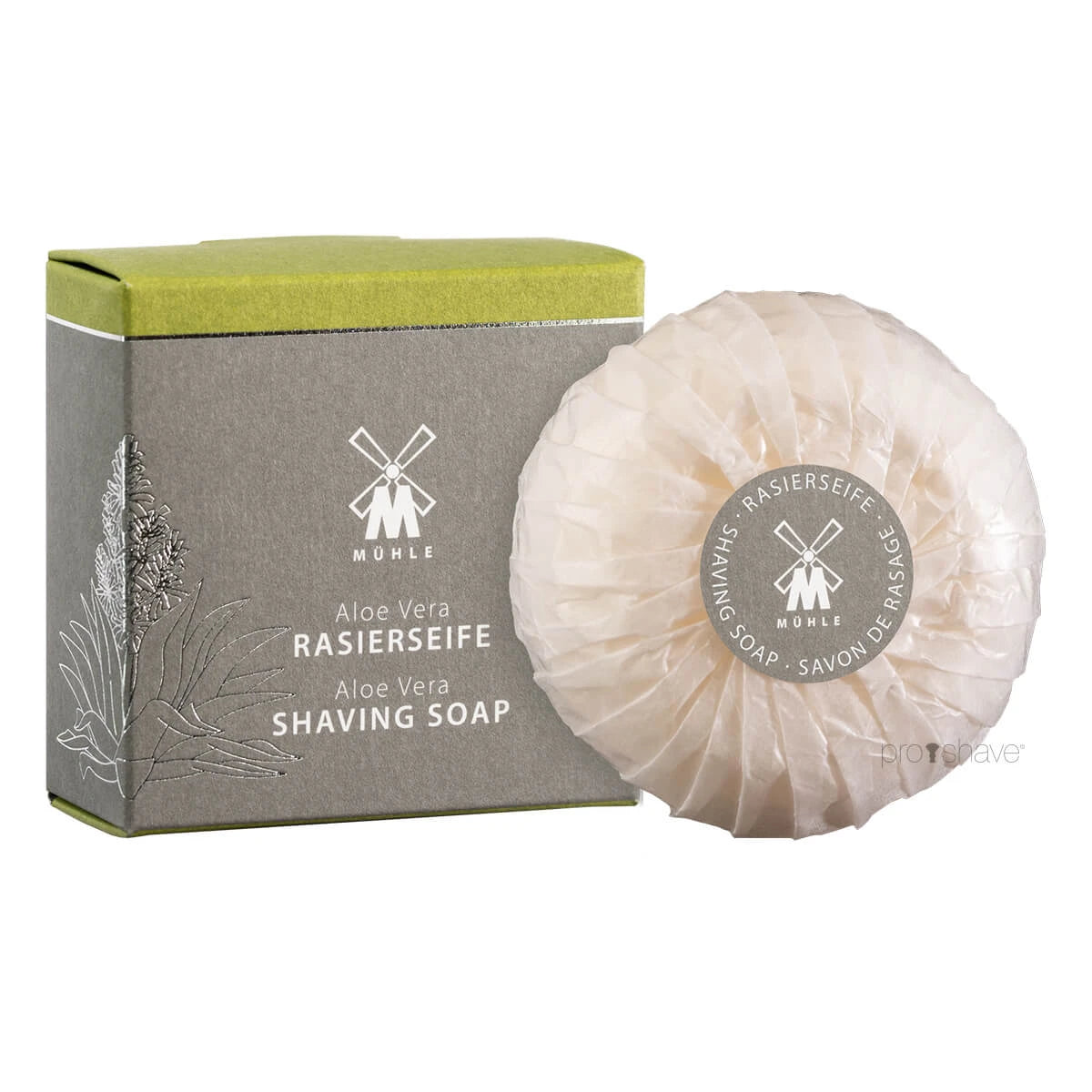 Shaving soap, Aloe Vera, 65 gr.