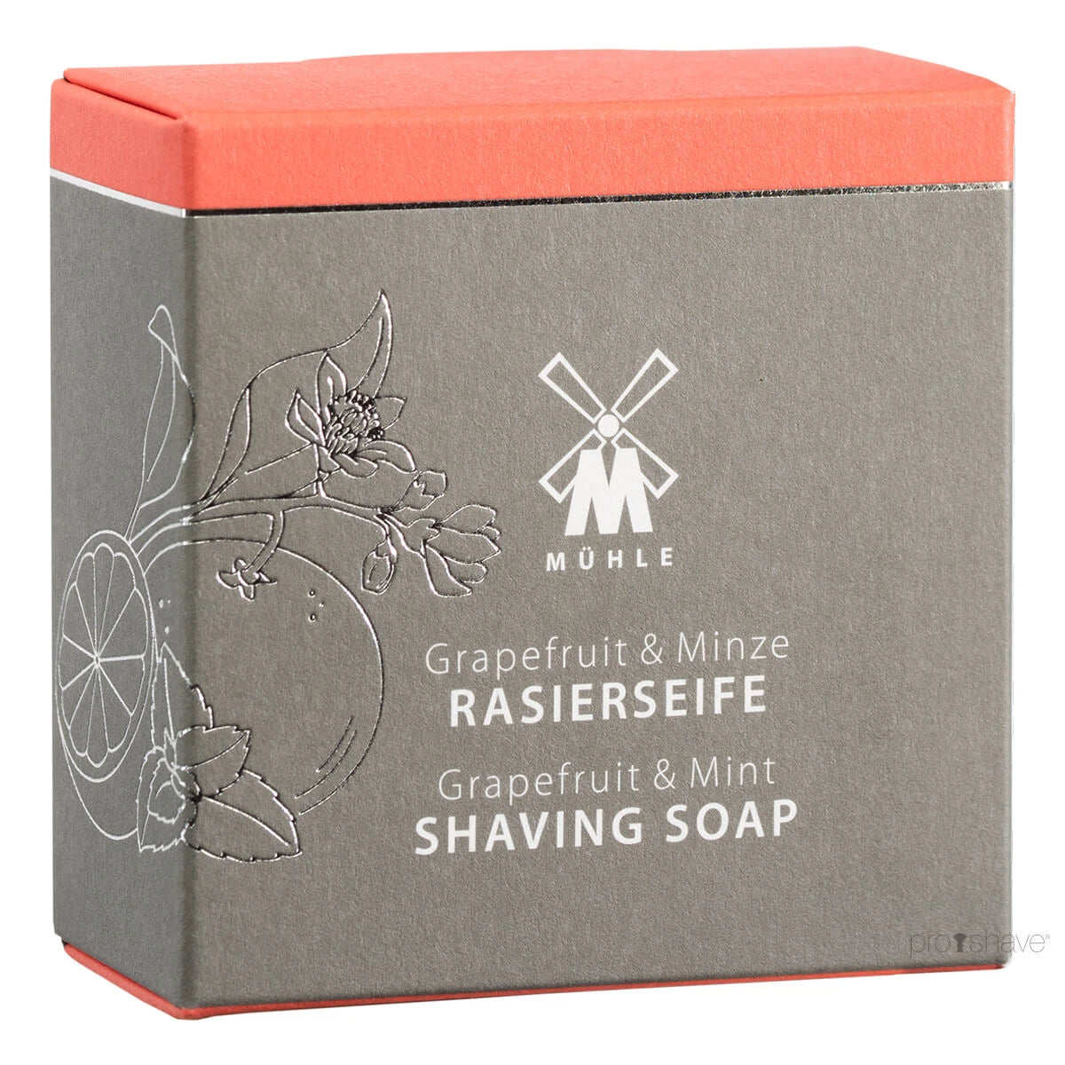 Shaving Soap, Grapefruit & Mint, 65 gr.
