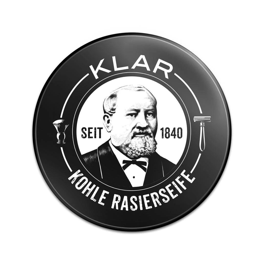 Shaving soap, Activated charcoal, 110 gr.