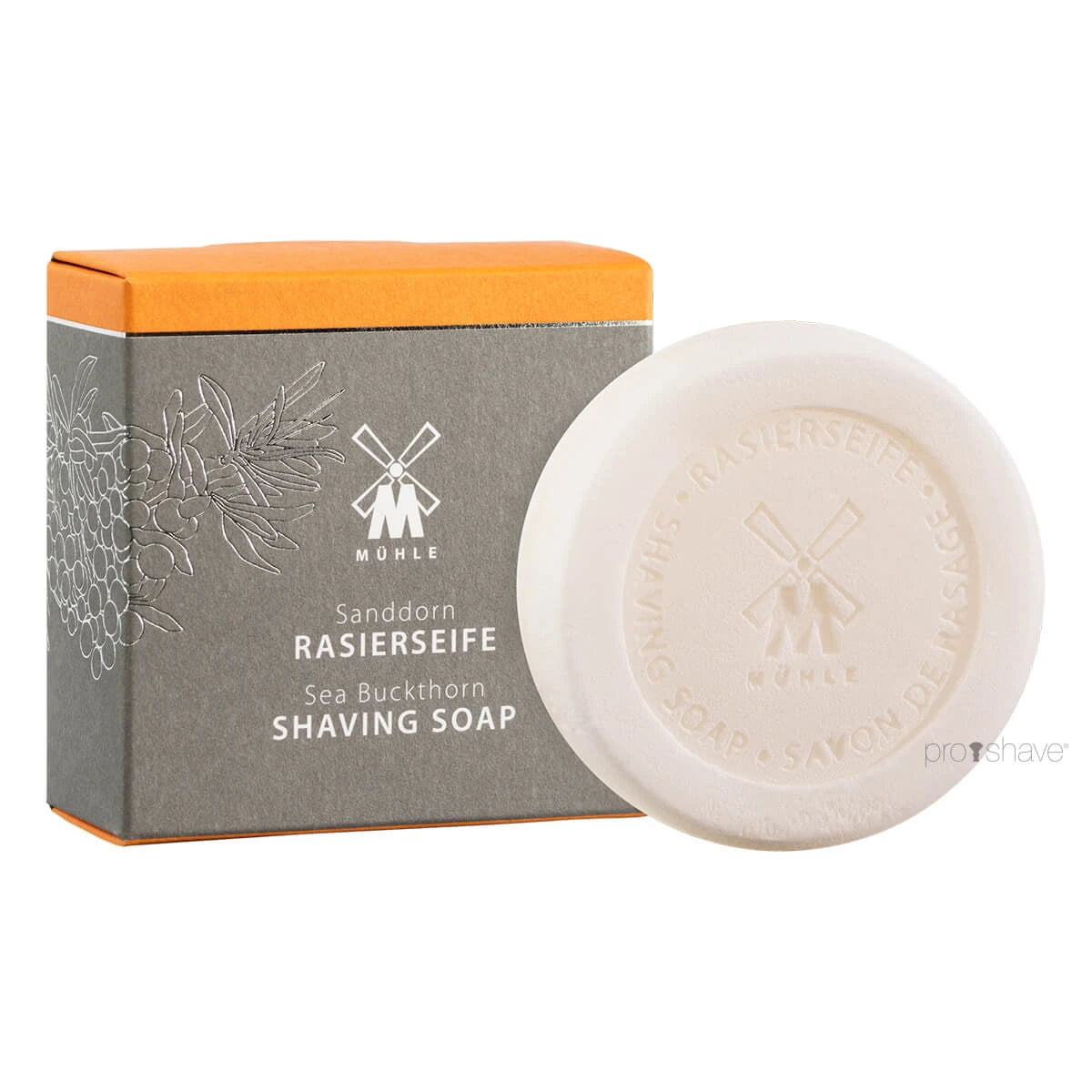 Shaving soap, Sea buckthorn, 65 gr.