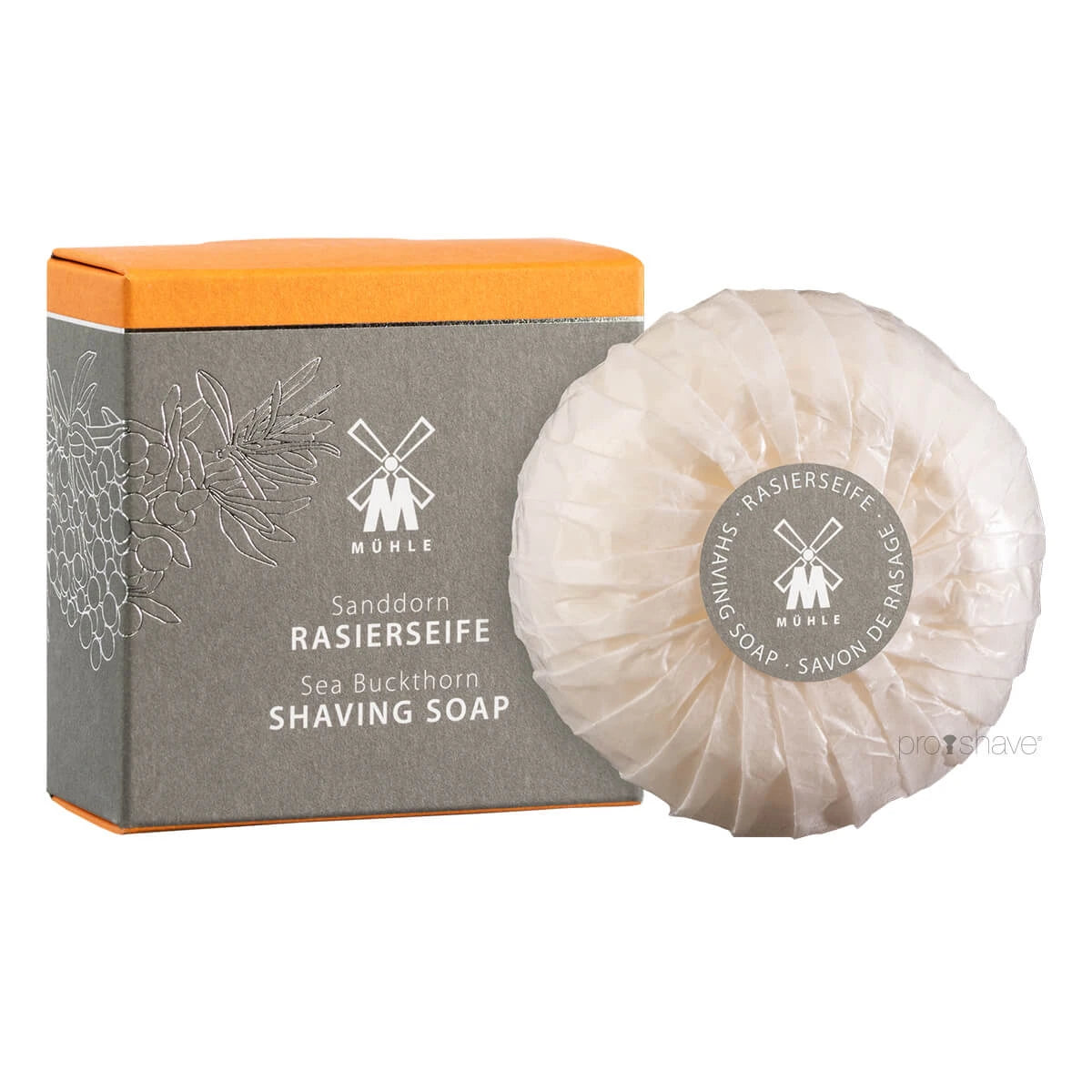 Shaving soap, Sea buckthorn, 65 gr.