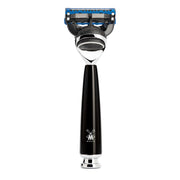 Gillette Fusion Shaver, Rytmo, Black Resin