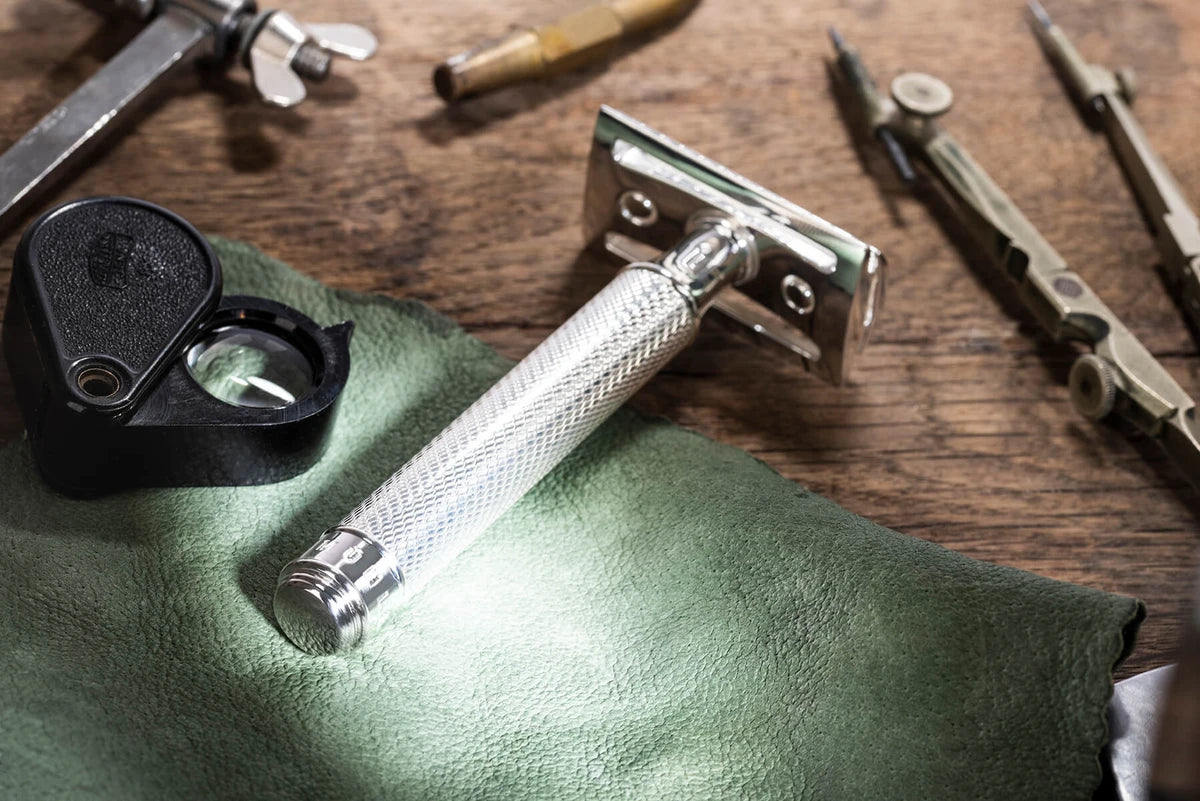 R89 DE razor, 100% Silver (925)