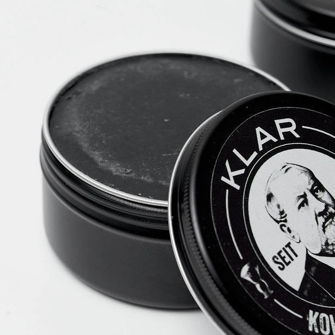 Shaving soap, Activated charcoal, 110 gr.