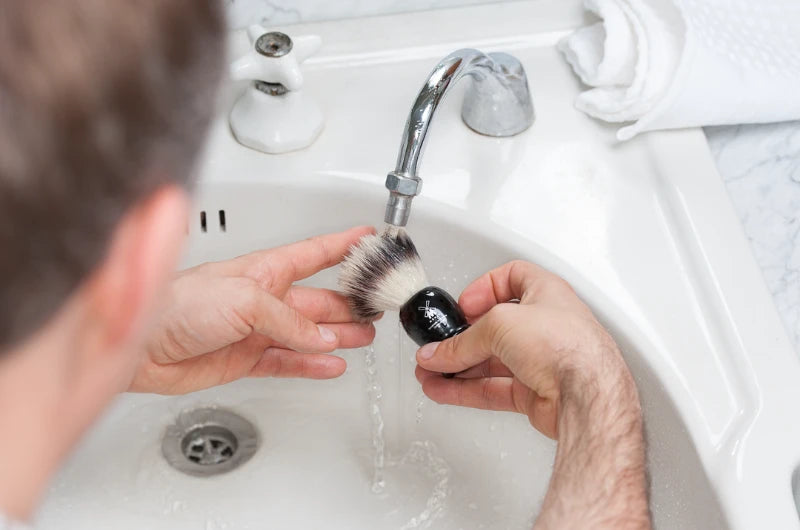 Cleaning the Shaving Brush