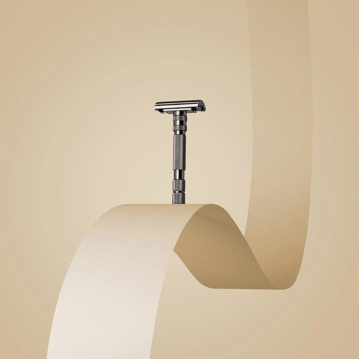 T2 Adjustable DE razor, Gunmetal