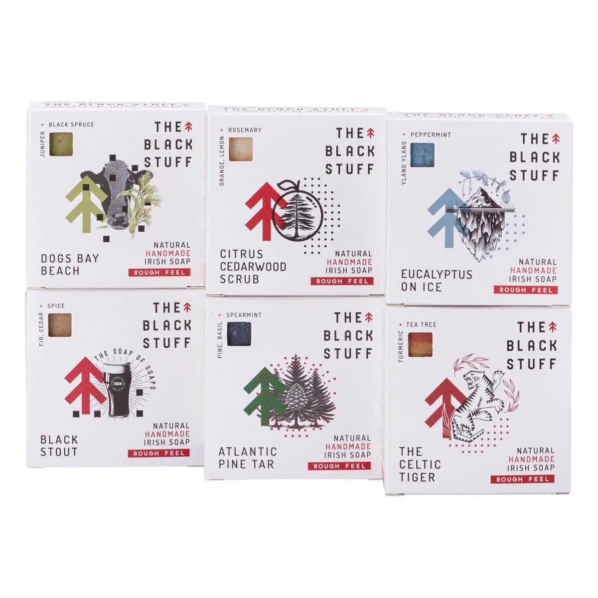Set, Rough & Ready, 6 pcs.