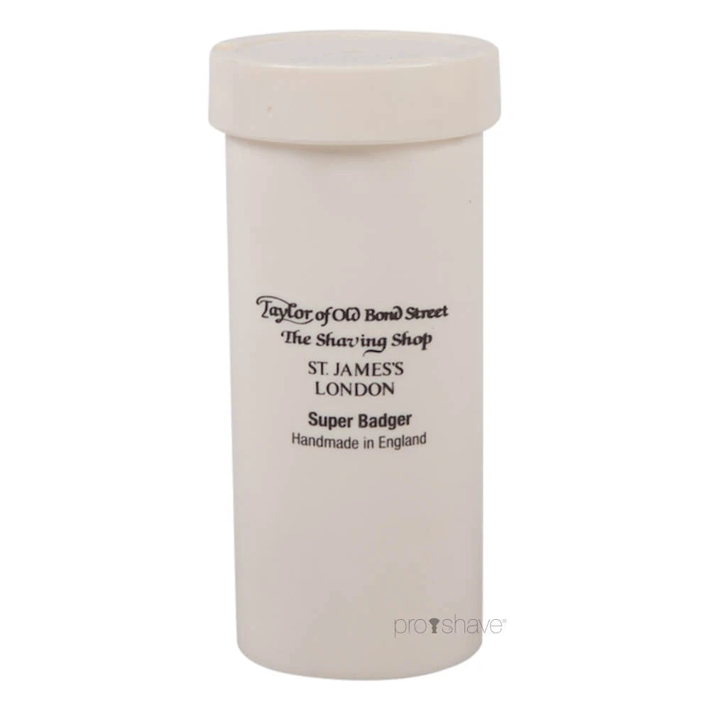 Travel brush in tube, Super Badger, Ivory