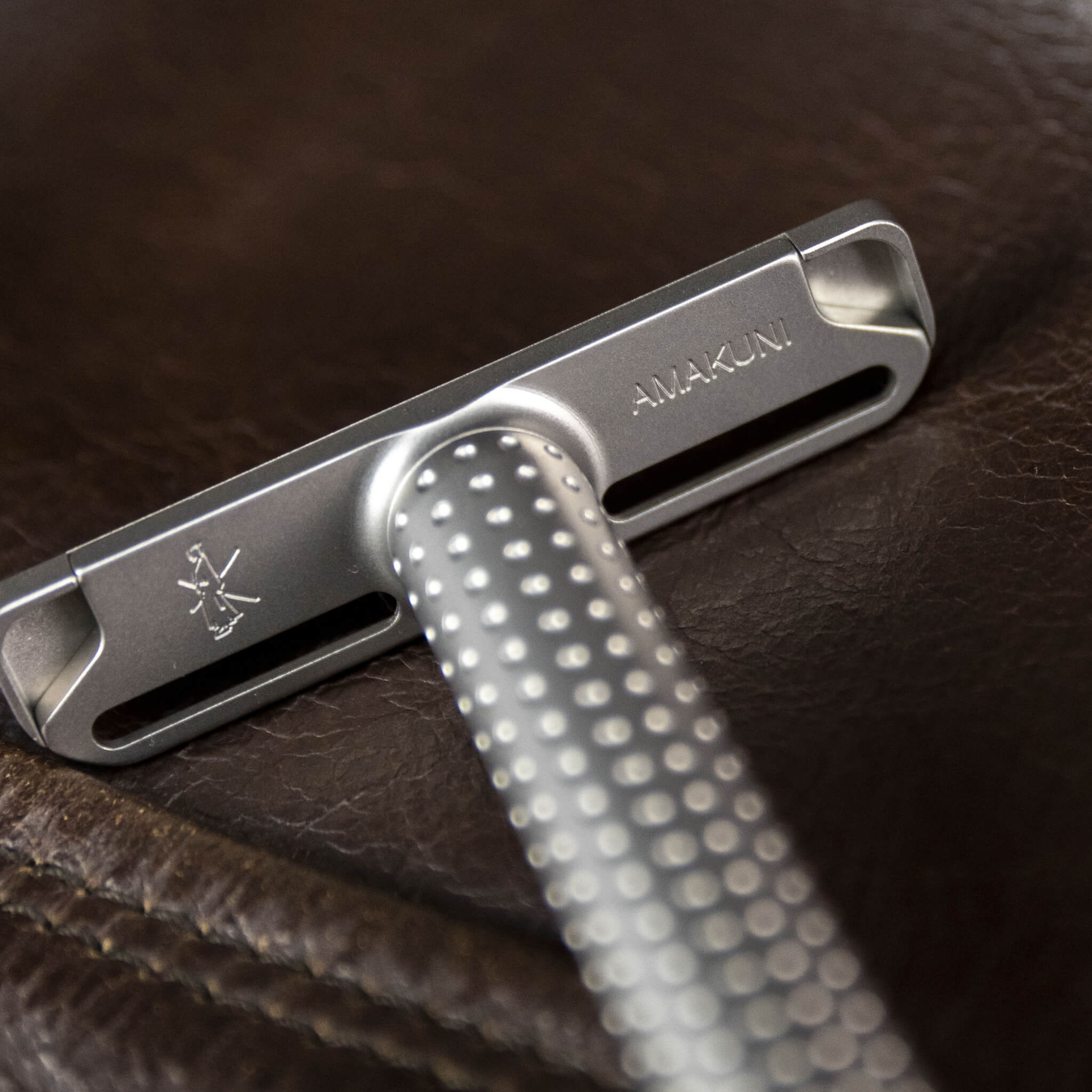 Amakuni Single-Edge Razor, Stainless Steel - Matte