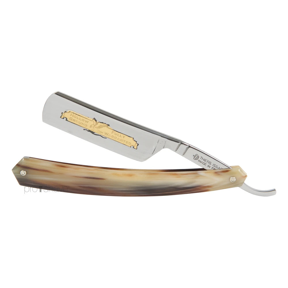 Straight Razor, 6/8 Round Nose, Light horn