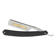 Straight Razor, 6/8 Round Nose, Ebony, Eagle