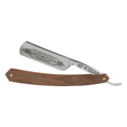 Straight Razor, 6/8 Round Nose, Walnut