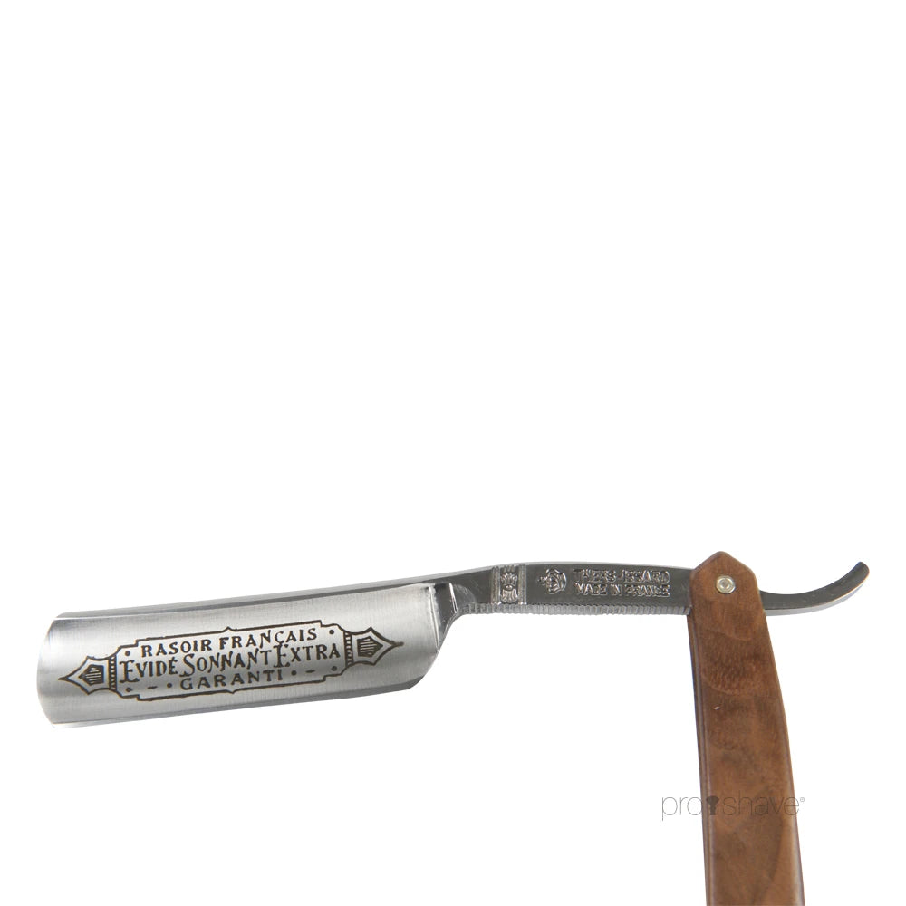 Straight Razor, 6/8 Round Nose, Walnut