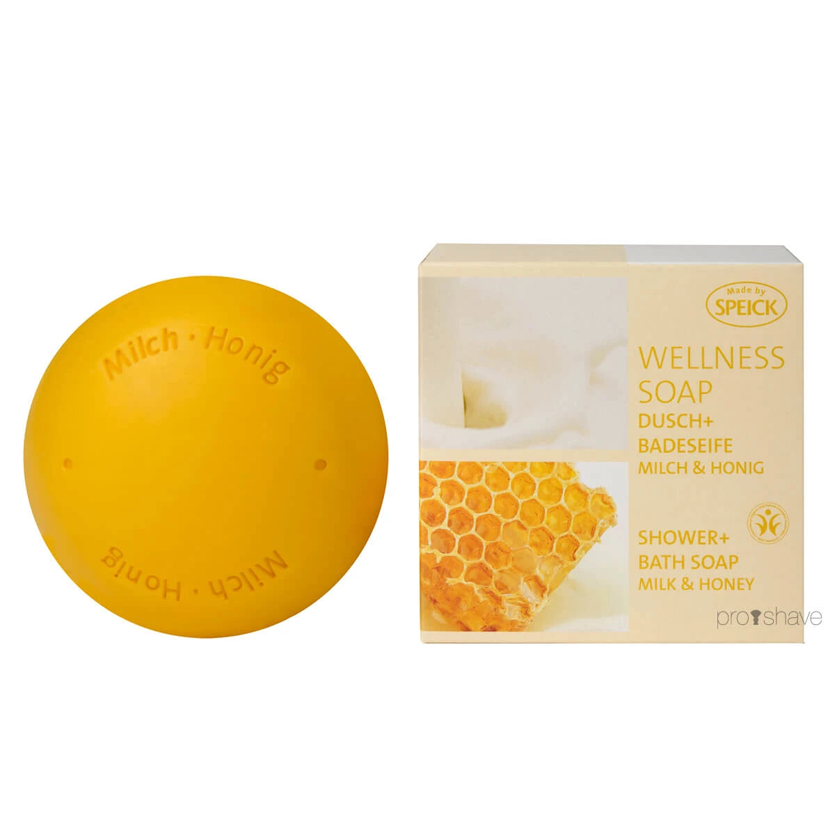 Wellness Soap, Milk & Honey, 200 g.