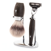 Shaving kit with Mach3 Shaver, Brush and Holder, Kosmo, Moseeg