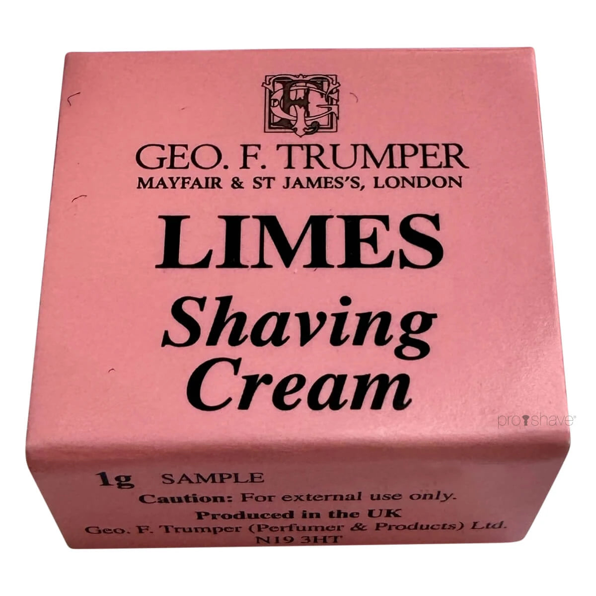Shaving cream, Limes, Sample, 1 gr.