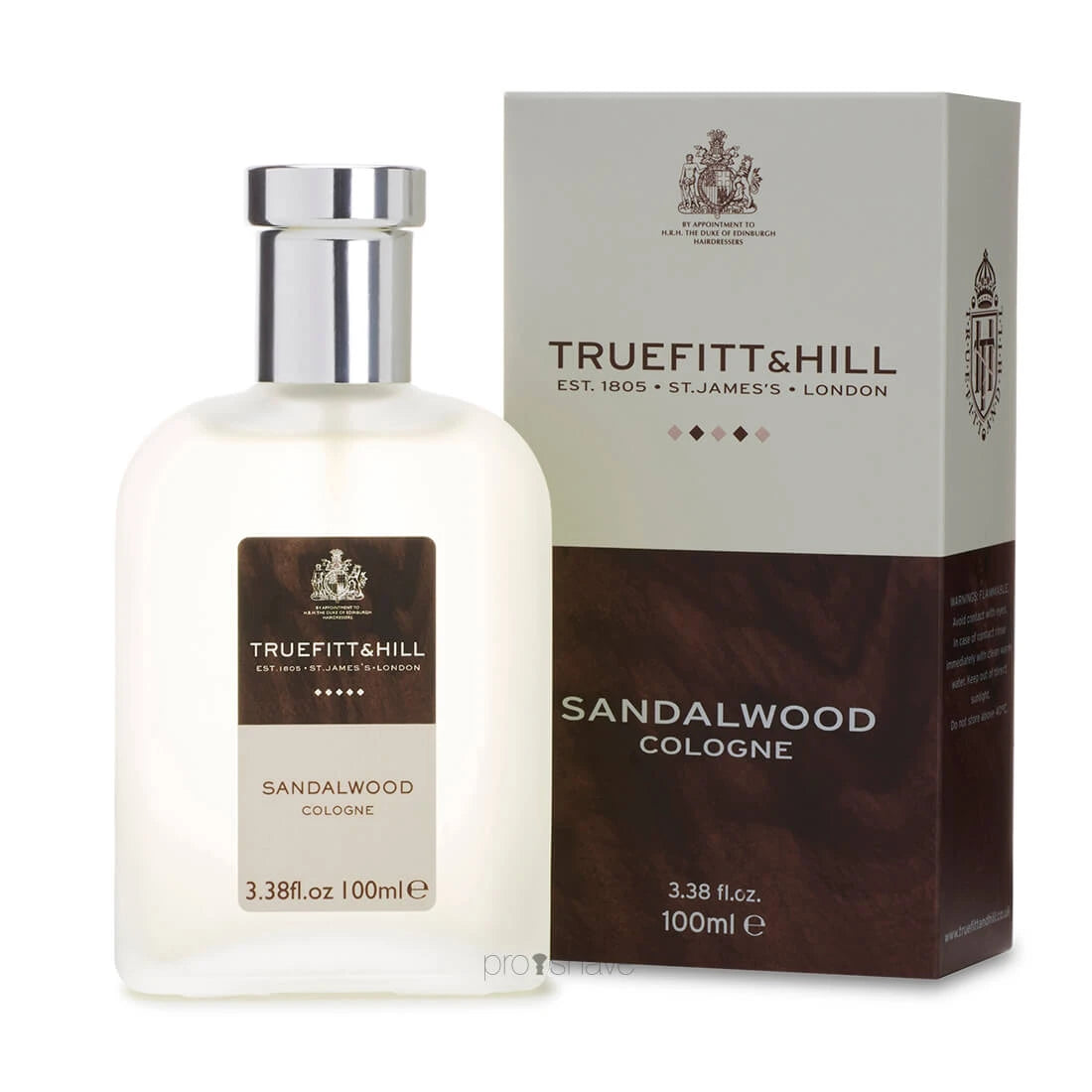 Cologne, Sandalwood, 100 ml.