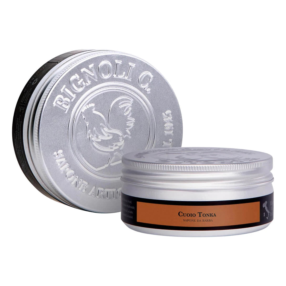 Shaving soap, Cuoio Tonka, 175 gr.