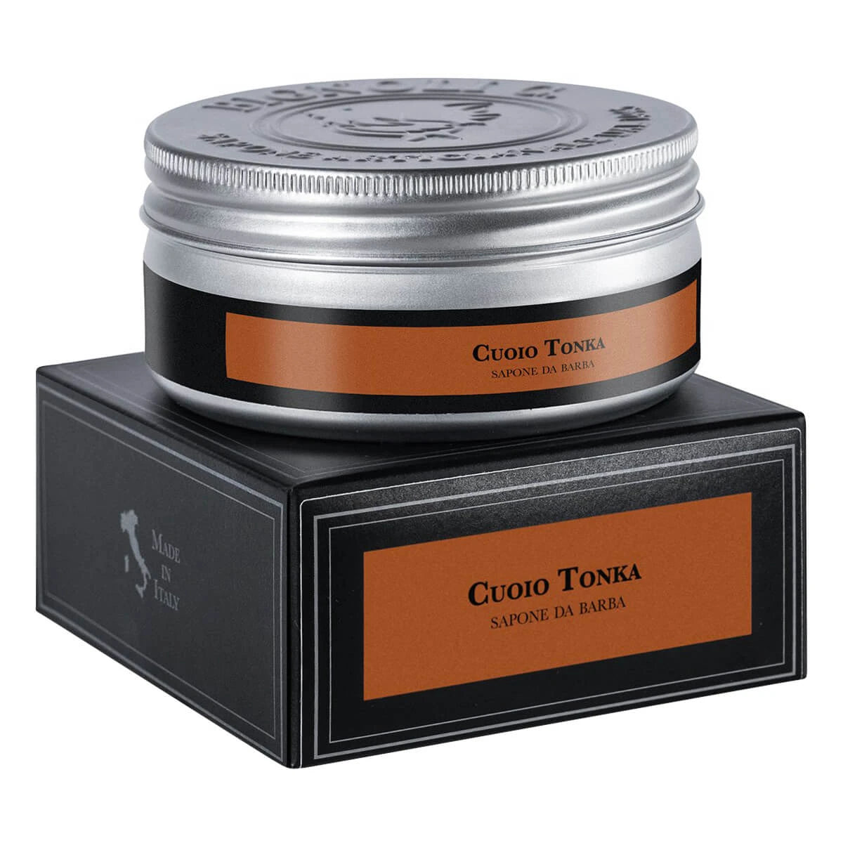 Shaving soap, Cuoio Tonka, 175 gr.