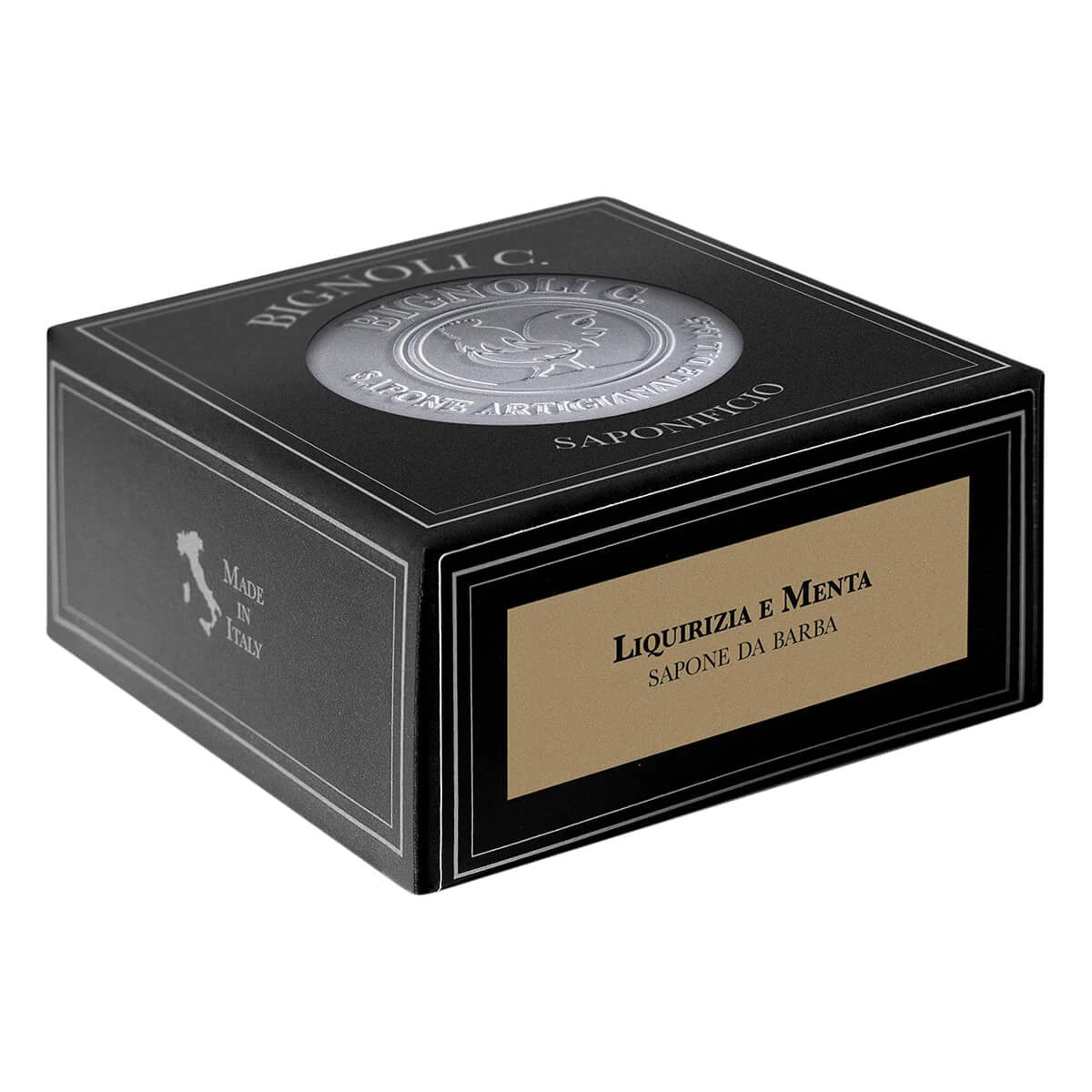 Shaving soap, Liquirizia Menta, 175 gr.