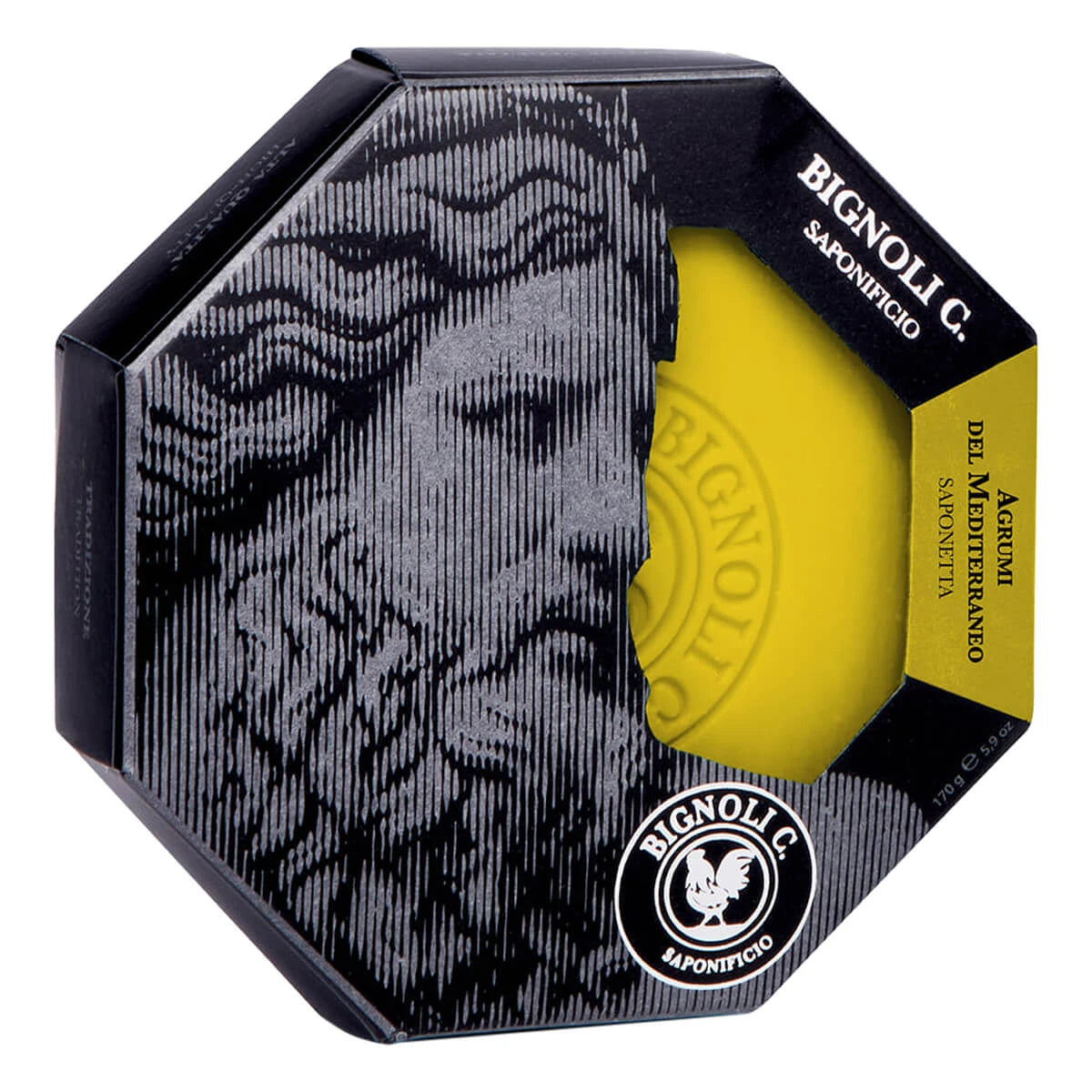 Soap, Agrumi del Mediterraneo, 170 g.