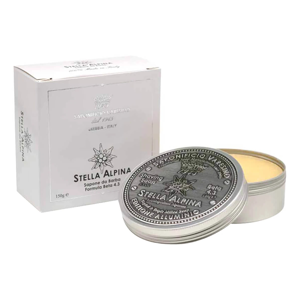 Shaving soap, Stella Alpina, 150 g.
