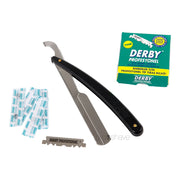 Shavette, Black + 100 Derby blades