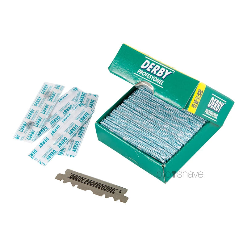 Shavette, Black + 100 Derby blades