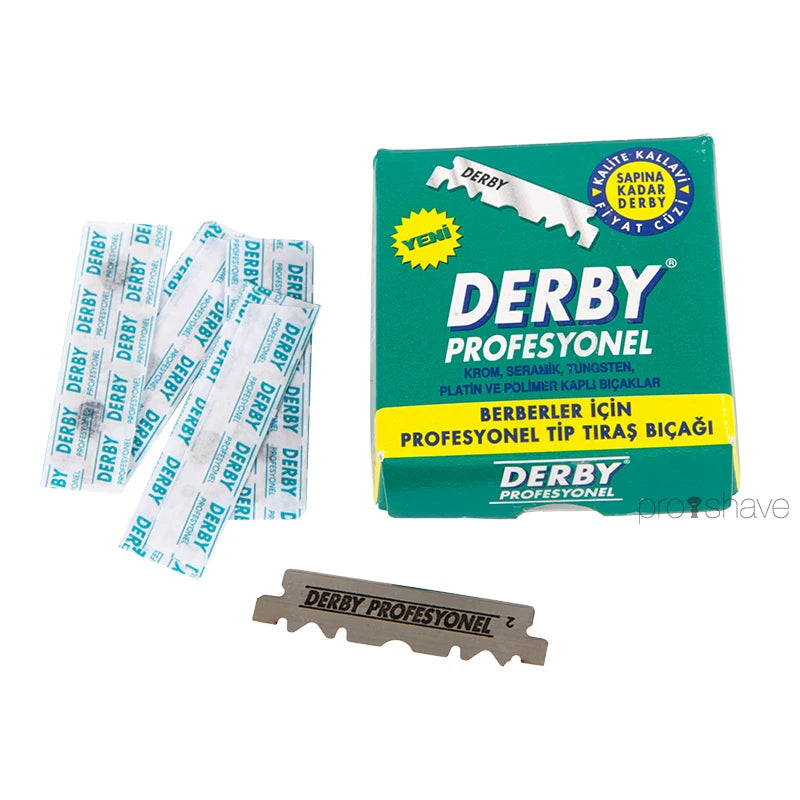 Shavette, Black + 100 Derby blades