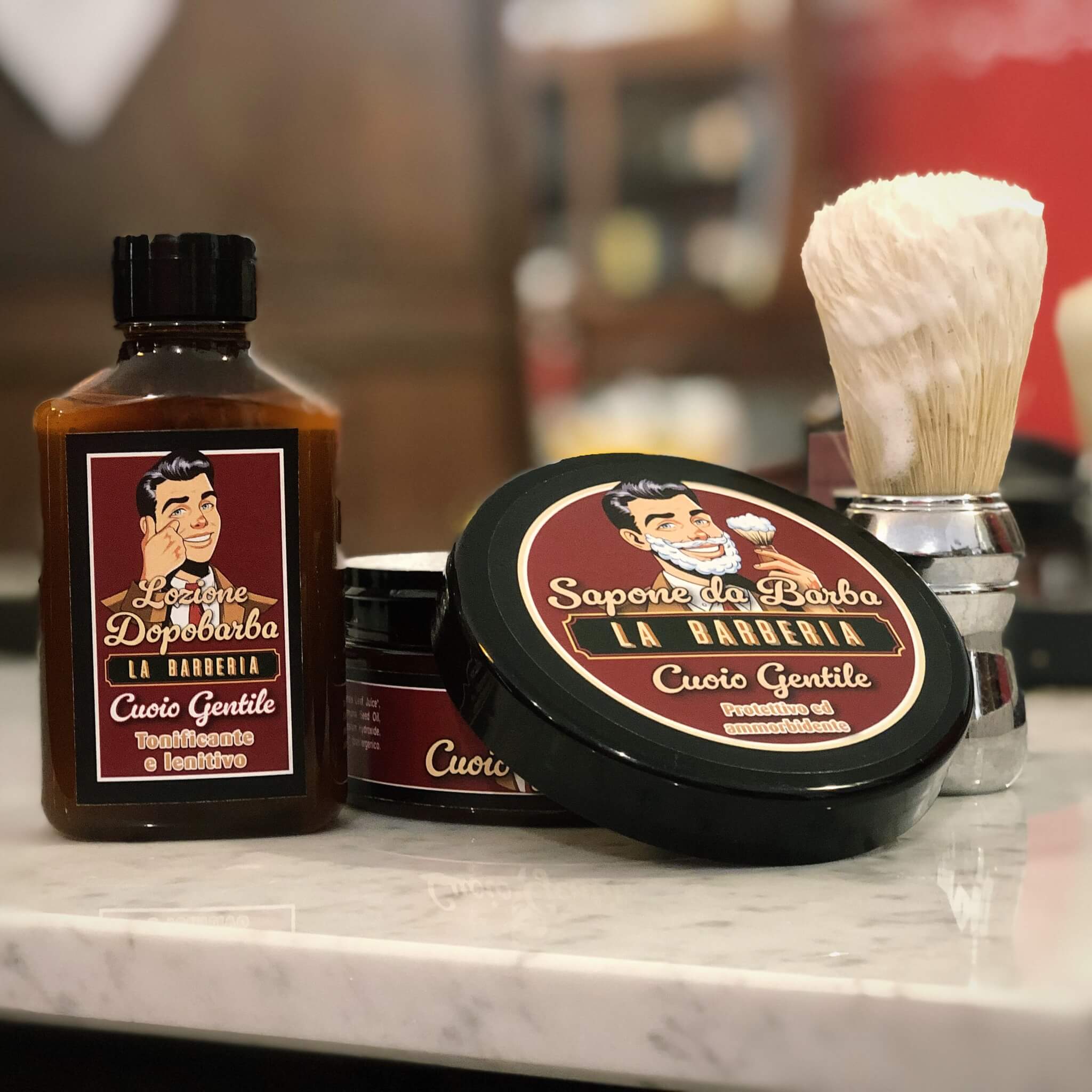 Barbersæbe, Cuoio Gentile, 150 g.