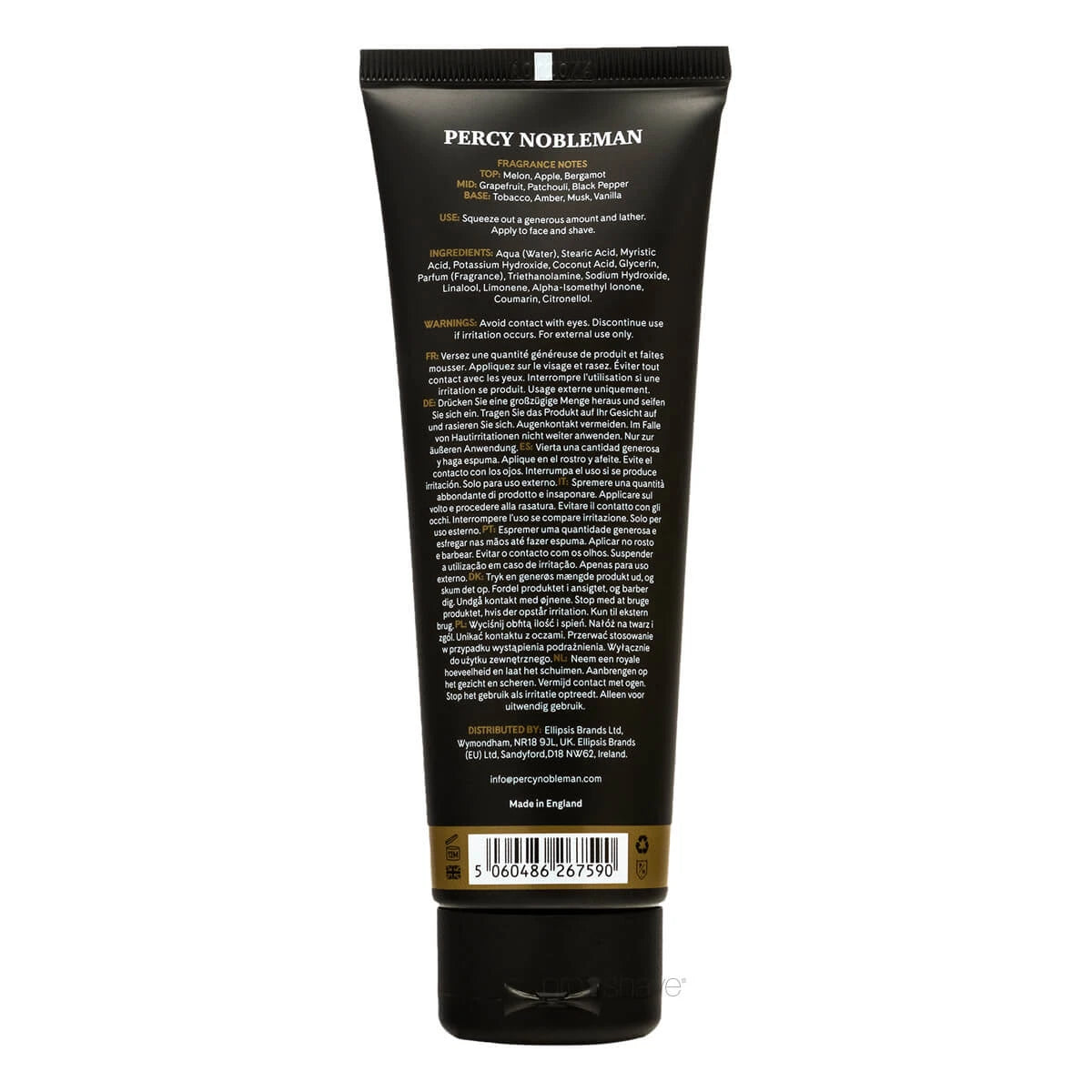 Shaving cream, 125 ml.