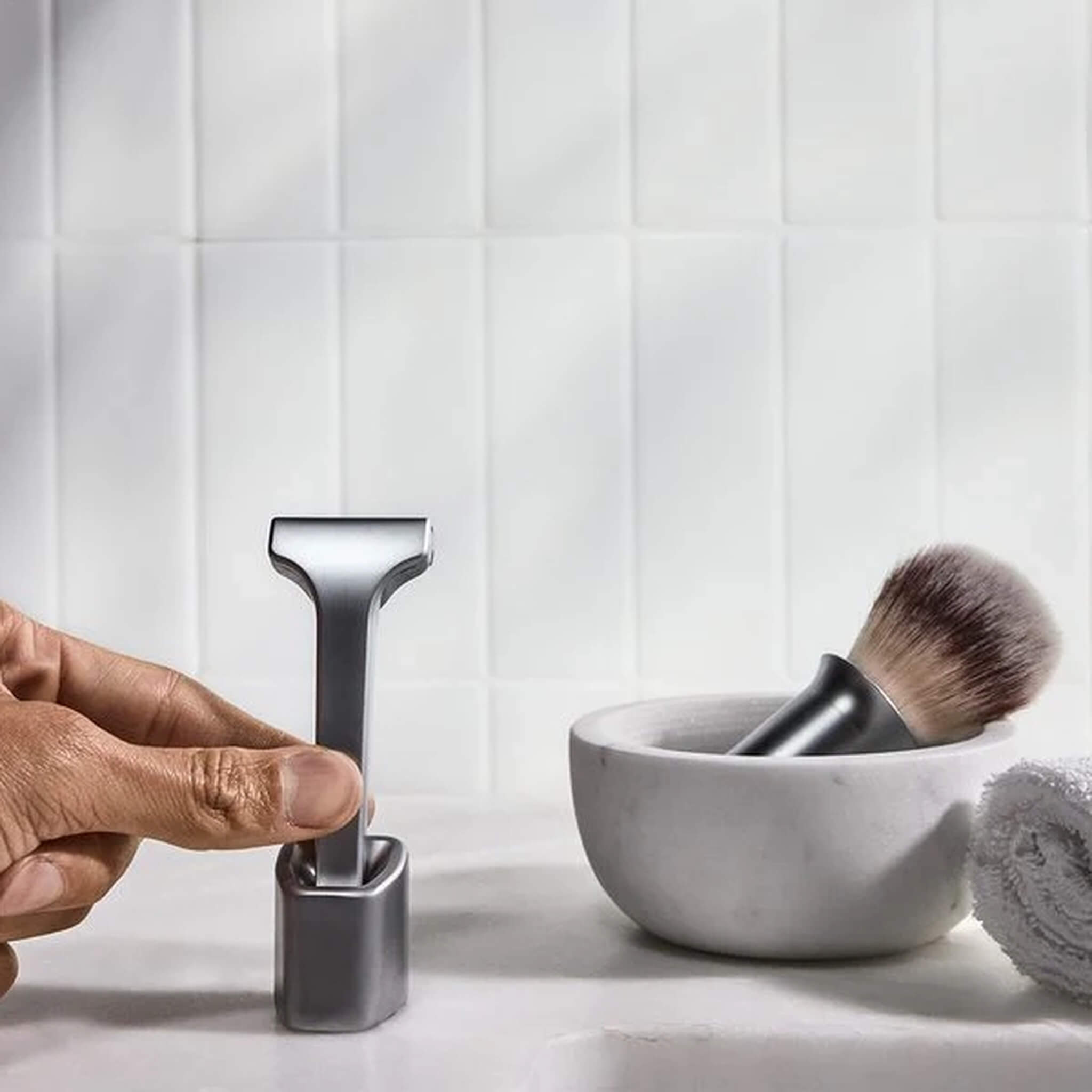 Shaving Brush, Synthetic Silvertip, Classic Matte