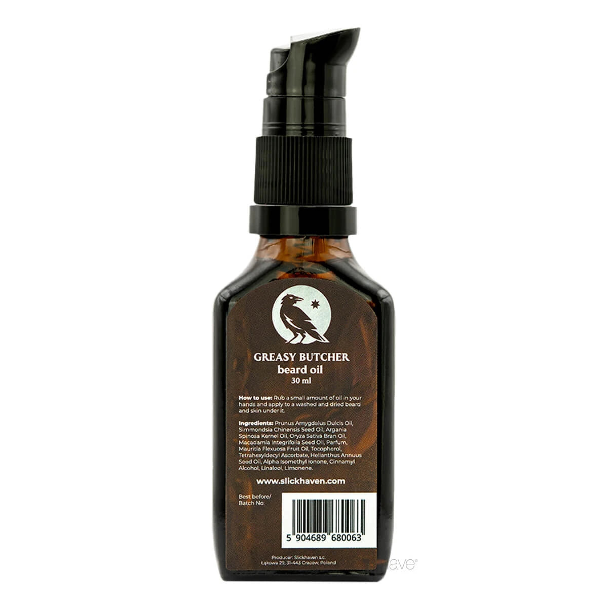 Beard oil, Greasy Butcher, 30 ml.